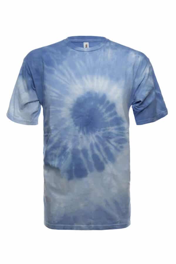 Sky Multi Spiral Tie ﻿Dye