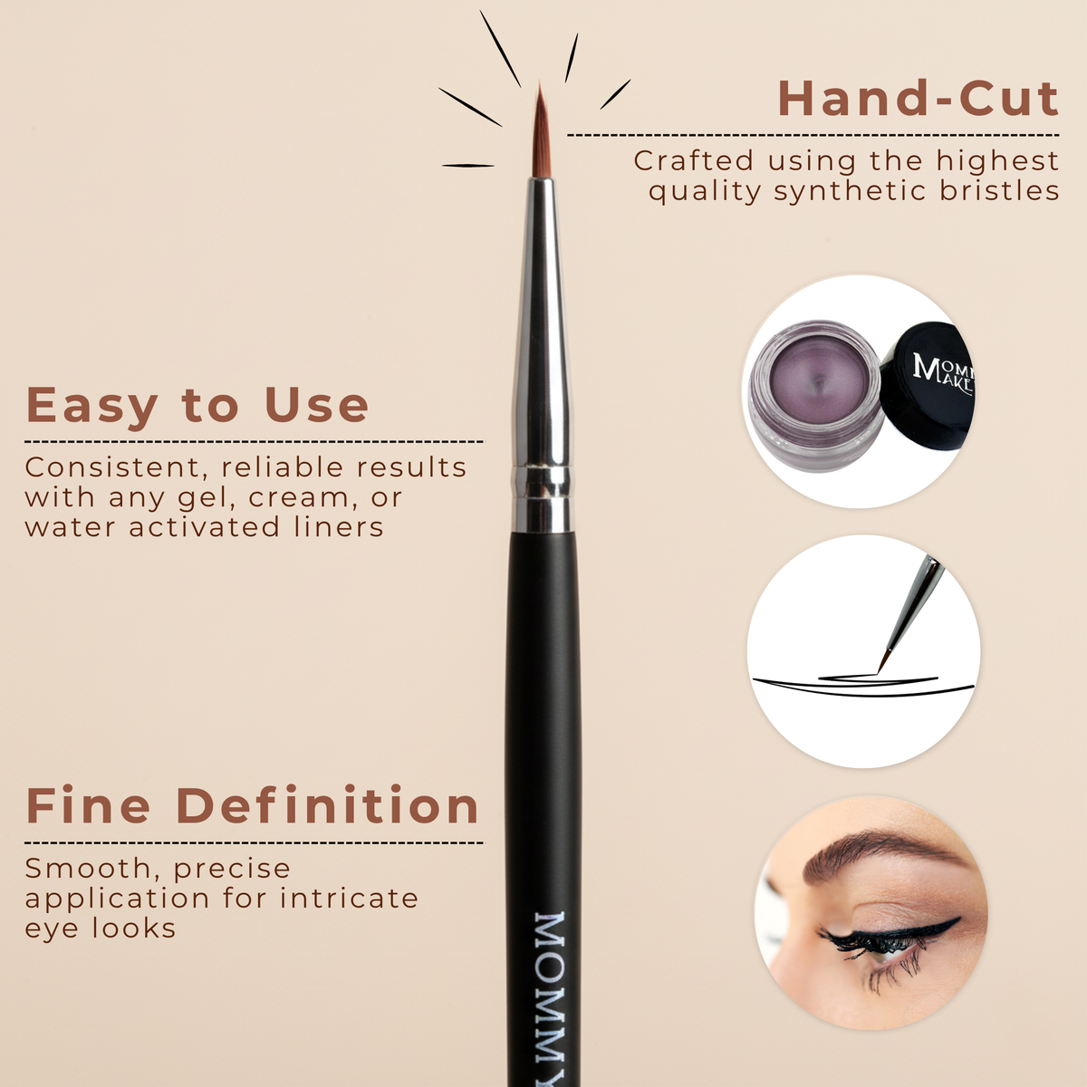 Pointed Eyeliner Brush