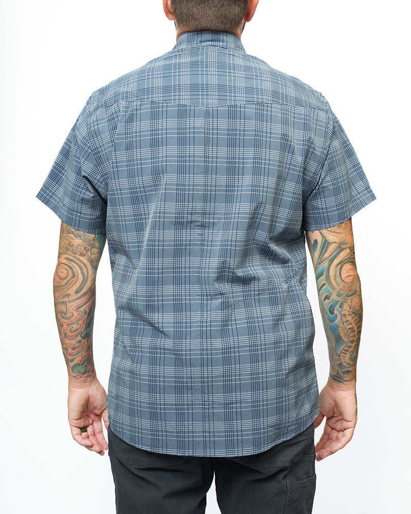Deke SS Shirt - Dusty Royal