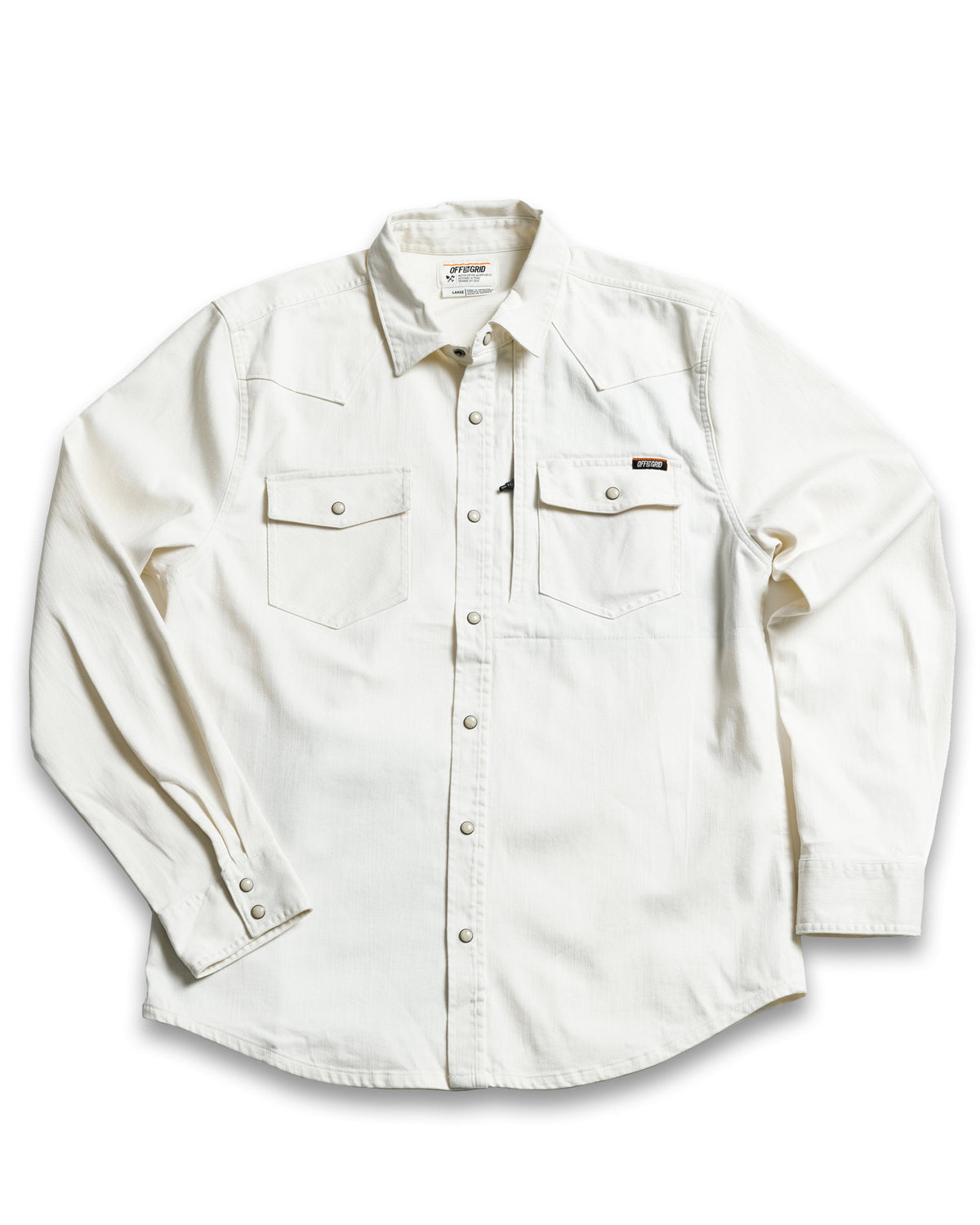 Earl Denim Shirt - Natural
