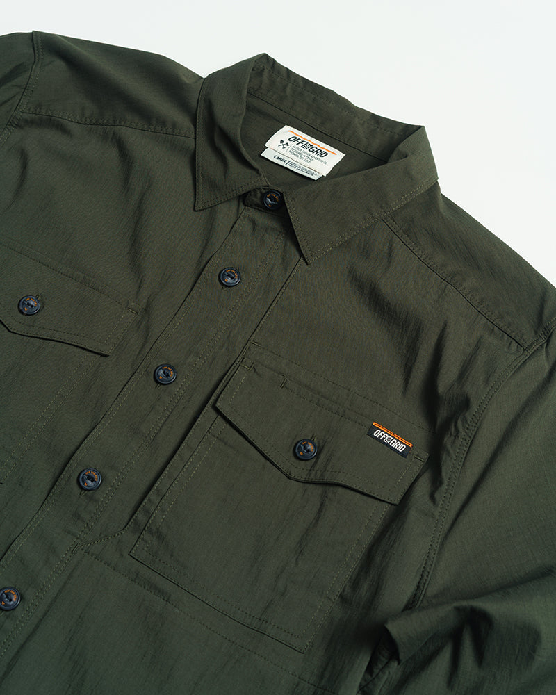 Echo Bravo LS Shirt - Army