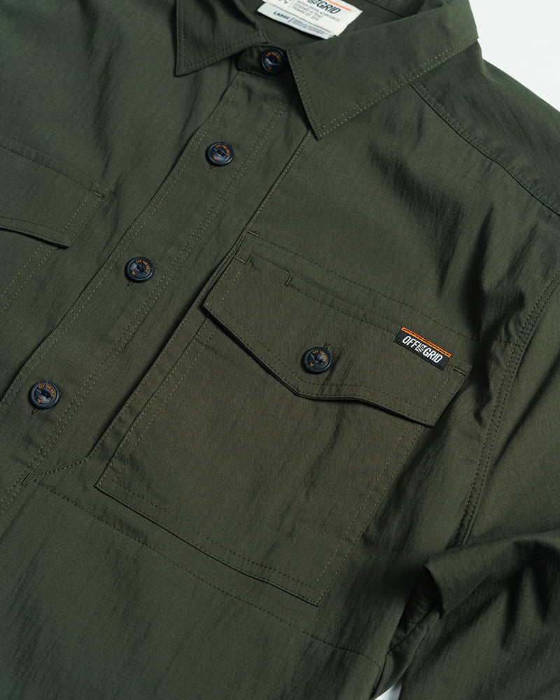 Echo Bravo LS Shirt - Army