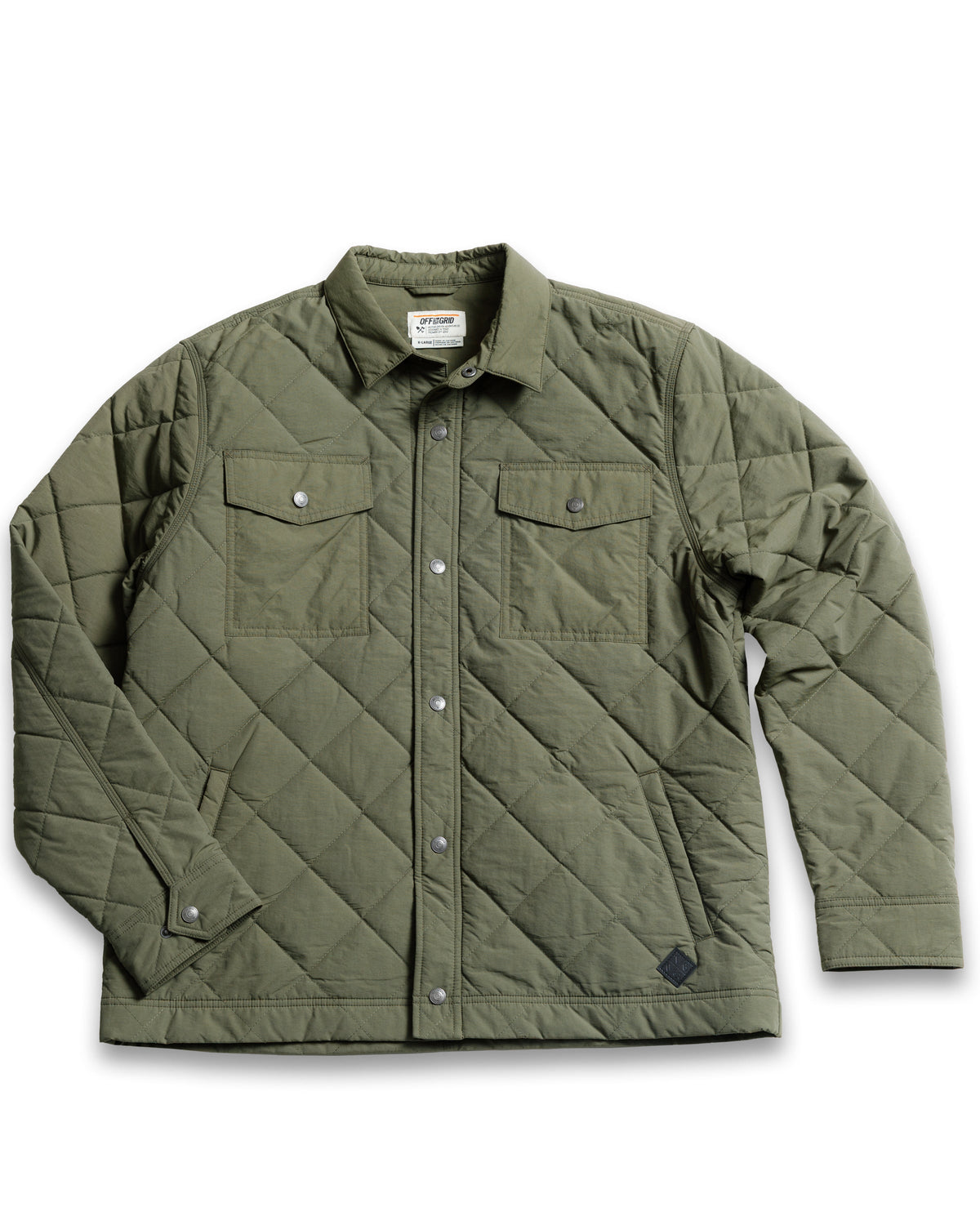 Ignite Quilted Jacket - Dark Olive