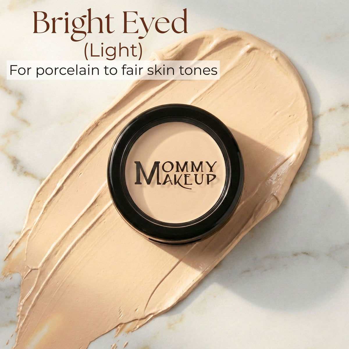 Mommy's Little Helper Concealer, Eyeshadow Base & Face Cover Up - Bright Eyed (Light)