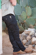 Hideout Denim Boot Cut - Black