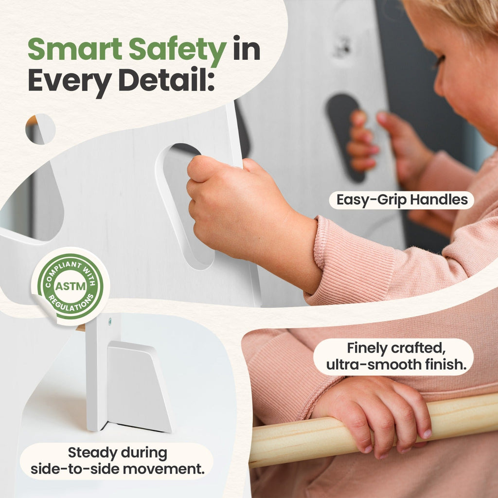 Montessori Toddler Tower - Adjustable Kitchen Stool Helper