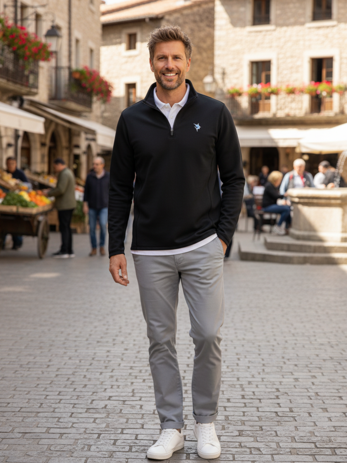 Montauk Quarter Zip Midweight Comfort