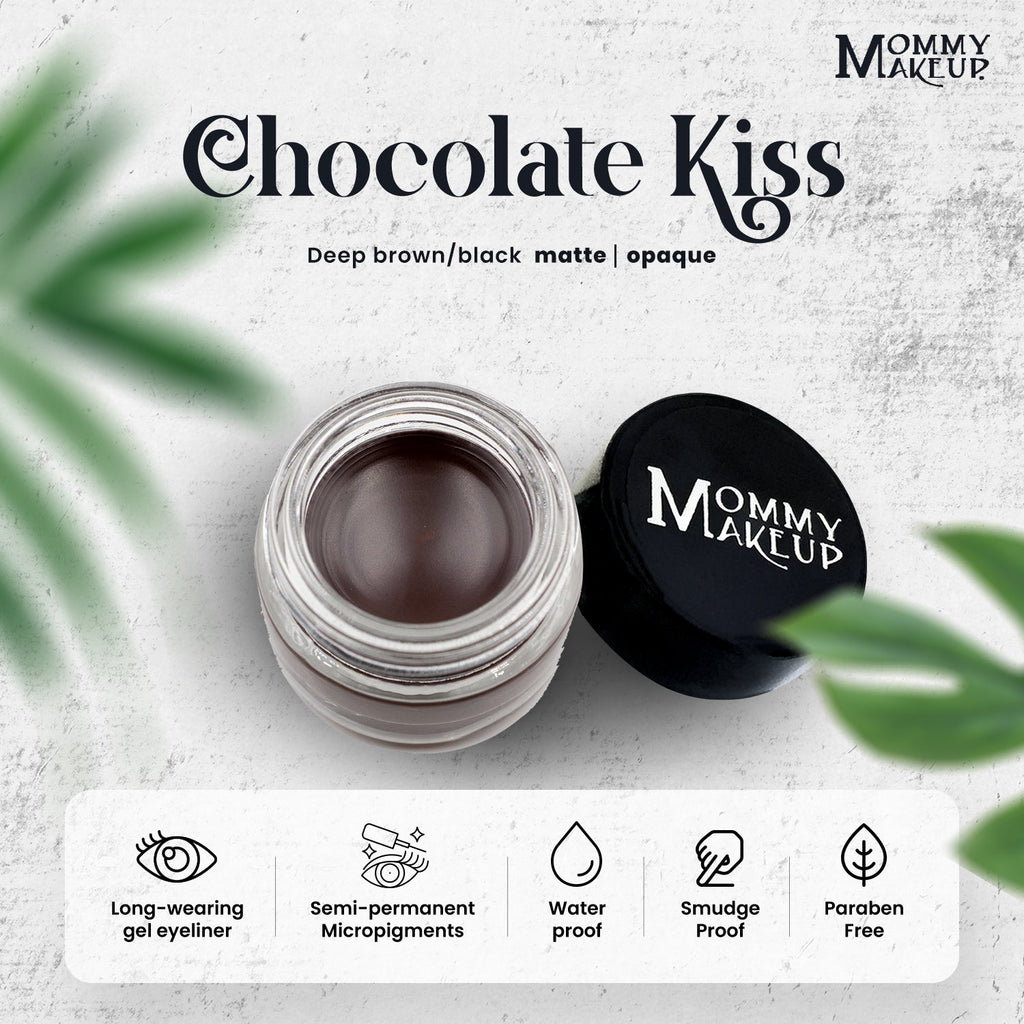 Chocolate Kiss Stay Put Waterproof Gel Eyeliner w/ Micropigments