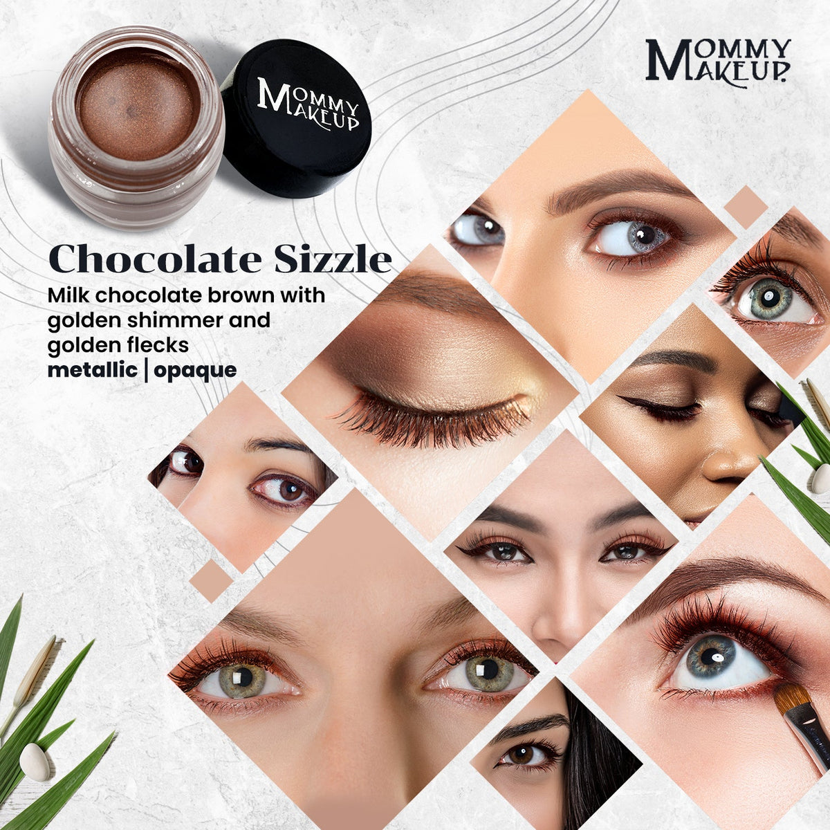 Chocolate Sizzle Stay Put Waterproof Gel Eyeliner w/ Micropigments