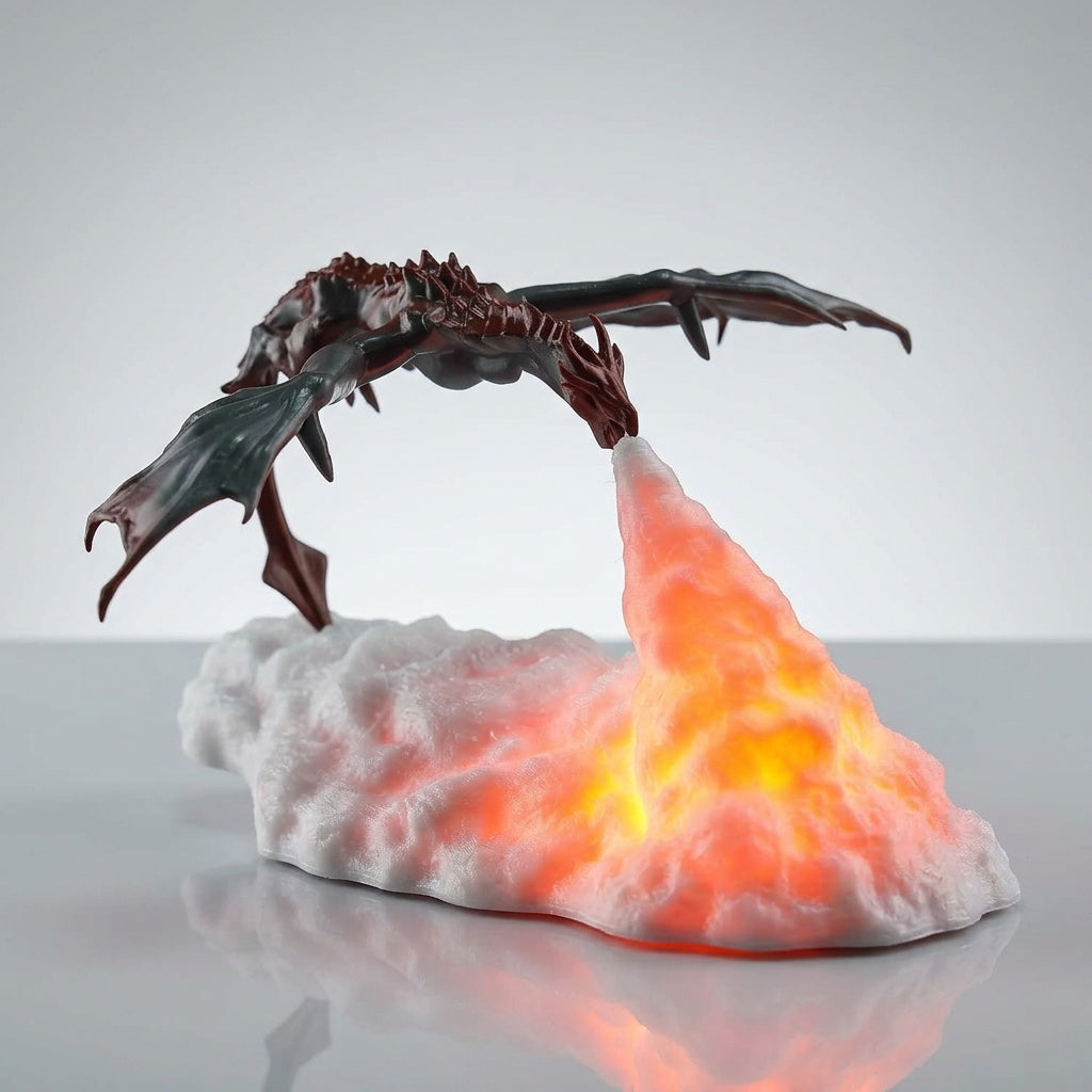 Fire Dragon 3D Night Light