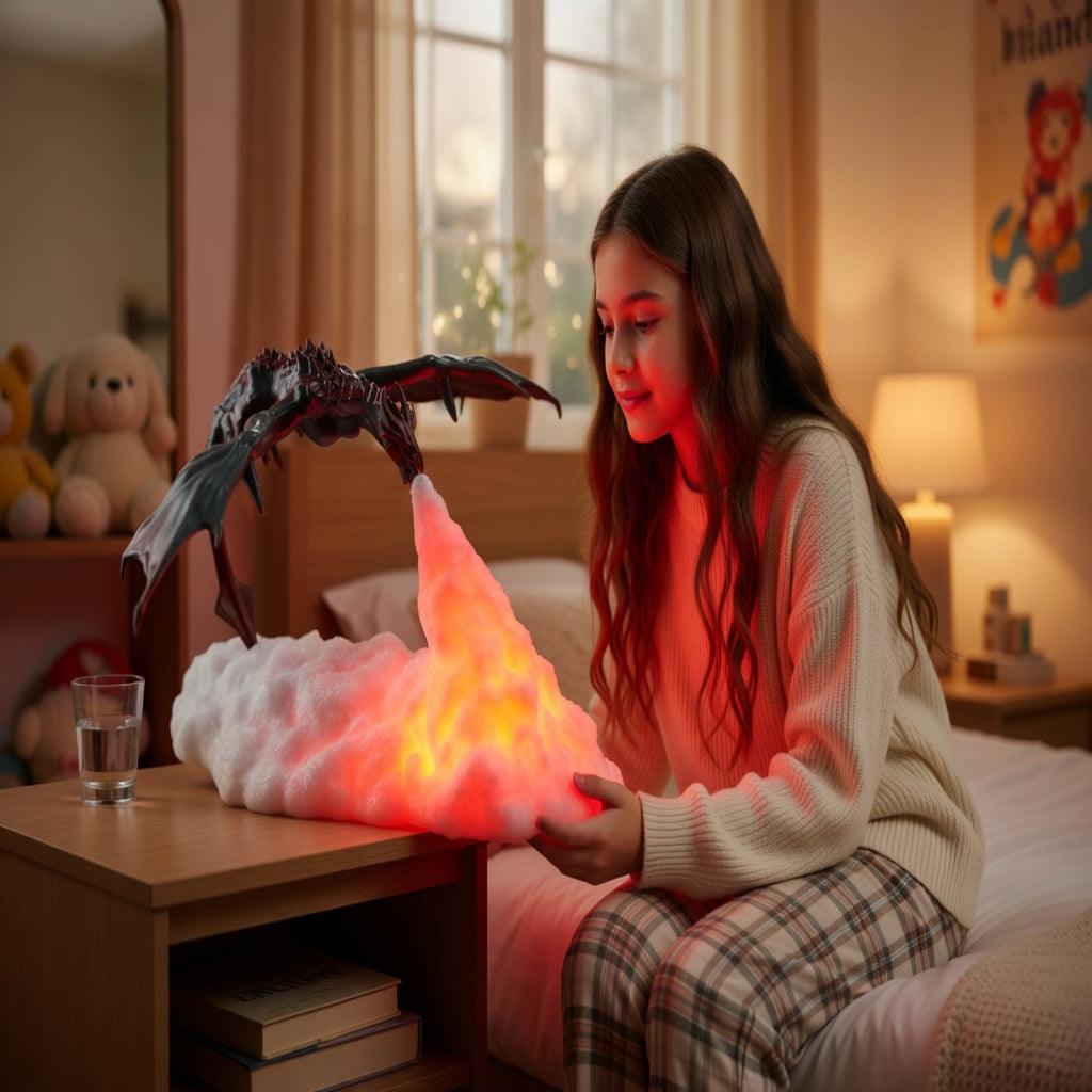 Fire Dragon 3D Night Light