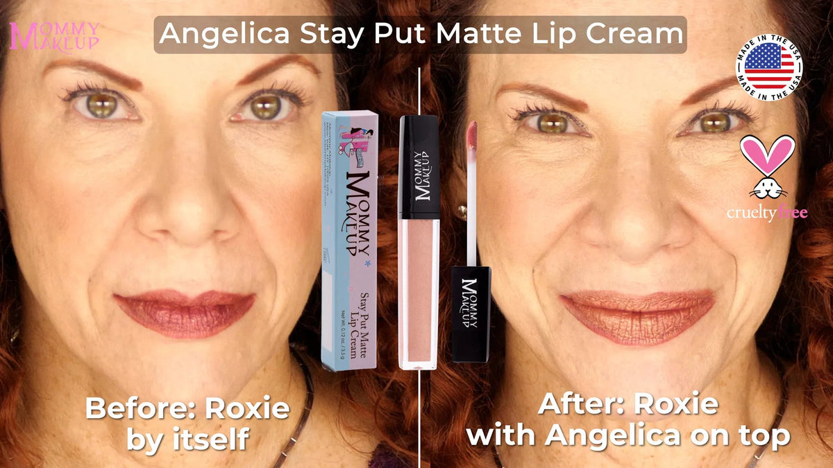 Angelica Stay Put Matte Lip Cream | Stunning Kiss-Proof Lipstick